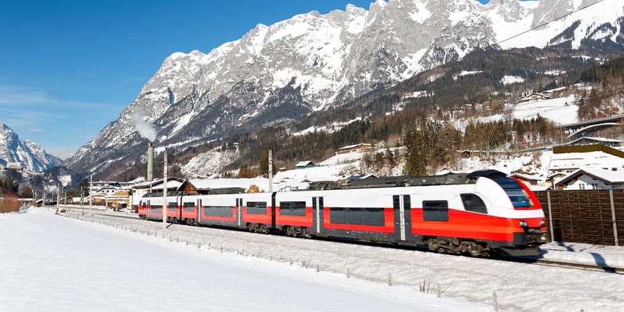 Riding the Mont Blanc Express on Christmas Day