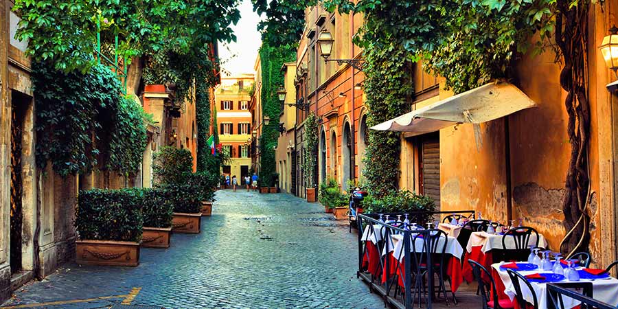 Restaurant in Rome