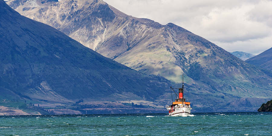 Taking a nostalgic steamboat cruise on the TSS Earnslaw