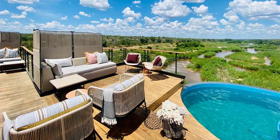 Staying in the one-of-a-kind Kruger Shalati hotel